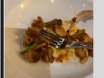 Dr Ambarish Satwik shared the photo of the Indian Accent chef's tasting menu. Dr Ambarish Satwik shared the photo of the Indian Accent chef's tasting menu.