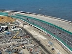 Around 70% of the open space will have green cover, while the remaining 30% area will be paved with walkways, cycle tracks and a 7.5-km promenade. (Photo by Raju Shinde/HT Photo)