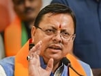 Uttarakhand chief minister Pushkar Singh Dhami.
