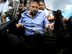 Former principal of RG Kar Medical College & Hospital Sandip Ghosh escorted by security officials being taken to Alipur CBI Court in Kolkata, India, on September 3. (Photo by Samir Jana/ Hindustan Times) Former principal of RG Kar Medical College & Hospital Sandip Ghosh escorted by security officials being taken to Alipur CBI Court in Kolkata, India, on September 3. (Photo by Samir Jana/ Hindustan Times)