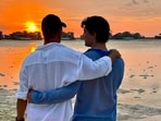 Akshay Kumar was seen with son Aarav in the photo shared by Twinkle Khanna.