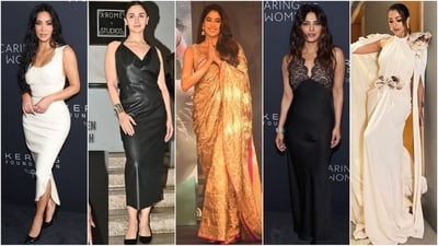 From sleek black dresses to elegant sarees, today's best-dressed stars have set some serious fashion goals. Whether it’s Alia Bhatt and Priyanka Chopra showing us how to slay in chic black outfits or Suhana Khan and Janhvi Kapoor dazzling in traditional sarees, these celebs have truly upped the style game. Here's a roundup of the most stylish celebrity looks of the day! (Instagram) From sleek black dresses to elegant sarees, today's best-dressed stars have set some serious fashion goals. Whether it’s Alia Bhatt and Priyanka Chopra showing us how to slay in chic black outfits or Suhana Khan and Janhvi Kapoor dazzling in traditional sarees, these celebs have truly upped the style game. Here's a roundup of the most stylish celebrity looks of the day! (Instagram)