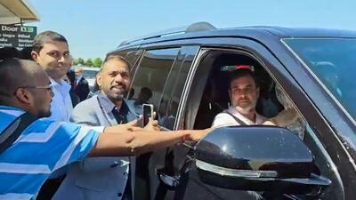 Congress leader Rahul Gandhi at the Washington Dulles International Airport. (ANI) Congress leader Rahul Gandhi at the Washington Dulles International Airport. (ANI)