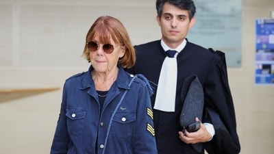 Gisele Pelicot, who has allegedly been drugged and raped by men solicited by her husband, Dominique Pelicot. (REUTERS)