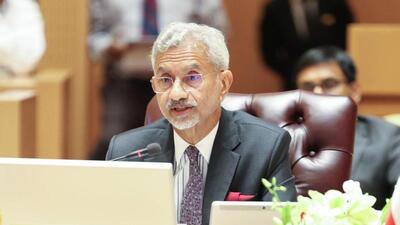 Jaishankar is in Germany on the second leg of a three-nation tour. (Dr. S. Jaishankar | Official X account) Jaishankar is in Germany on the second leg of a three-nation tour. (Dr. S. Jaishankar | Official X account)