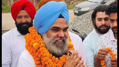 Kanwaljeet Singh Ajrana, who was replaced by Jai Bhagwan Sharma as the BJP candidate from Pehowa assembly segment on Tuesday. (HT Photo) Kanwaljeet Singh Ajrana, who was replaced by Jai Bhagwan Sharma as the BJP candidate from Pehowa assembly segment on Tuesday. (HT Photo)