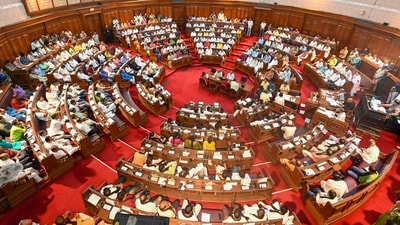 The Aparajita Woman and Child (West Bengal Criminal Laws and Amendment) Bill 2024 was passed during a session of the state Legislative Assembly, in Kolkata. (PTI) The Aparajita Woman and Child (West Bengal Criminal Laws and Amendment) Bill 2024 was passed during a session of the state Legislative Assembly, in Kolkata. (PTI)