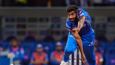 Mumbai Indians' Jasprit Bumrah in action against Royal Challengers Bengaluru in IPL 2024 (PTI) Mumbai Indians' Jasprit Bumrah in action against Royal Challengers Bengaluru in IPL 2024 (PTI)