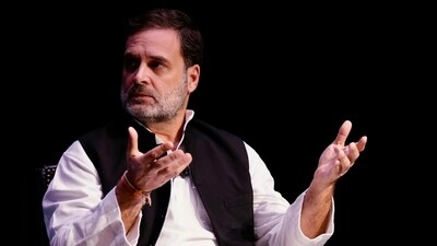 LoP in Lok Sabha and Congress MP Rahul Gandhi during an interaction with students at Georgetown University, Washington DC, (PTI) LoP in Lok Sabha and Congress MP Rahul Gandhi during an interaction with students at Georgetown University, Washington DC, (PTI)