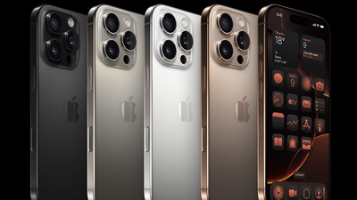 iPhone 16 Pro now comes in an all-new Desert Titanium finish. (Apple ) iPhone 16 Pro now comes in an all-new Desert Titanium finish. (Apple )