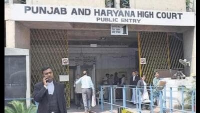The Punjab and Haryana high court. (HT File) The Punjab and Haryana high court. (HT File)