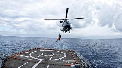 The depth of the sea in the area, where the helicopter made an emergency landing in water, is around 60 metres. (Representational image/ANI)