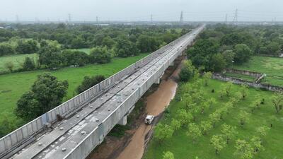The high-speed train is expected to begin operations between Surat and Billimora in South Gujarat in 2026. The high-speed train is expected to begin operations between Surat and Billimora in South Gujarat in 2026.