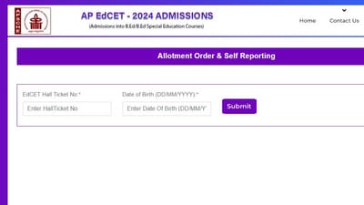 AP EDCET seat allotment result for round 1 announced (edcet-sche.aptonline.in, screenshot) AP EDCET seat allotment result for round 1 announced (edcet-sche.aptonline.in, screenshot)