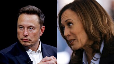 Elon Musk slams Kamala Harris hours before the ABC's first presidential debate. (File Images) Elon Musk slams Kamala Harris hours before the ABC's first presidential debate. (File Images)
