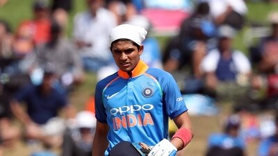 A prodigy since the time he made his name in underage cricket, Gill made his international debut in an ODI against New Zealand in Hamilton on January 31, 2019. (Getty Images) A prodigy since the time he made his name in underage cricket, Gill made his international debut in an ODI against New Zealand in Hamilton on January 31, 2019. (Getty Images)