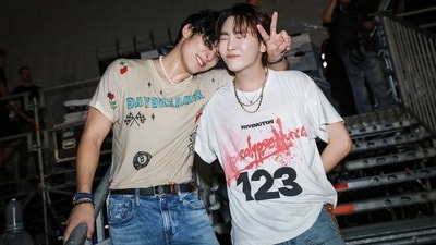 SEVENTEEN'S Mingyu poses for Lollapalooza 2024 Berlin. (Instagram ) SEVENTEEN'S Mingyu poses for Lollapalooza 2024 Berlin. (Instagram )