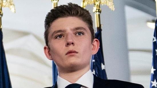 Barron's first day at NYU started by meeting once outspoken anti-Trump dean: report (AP Photo/Evan Vucci, File) (AP)