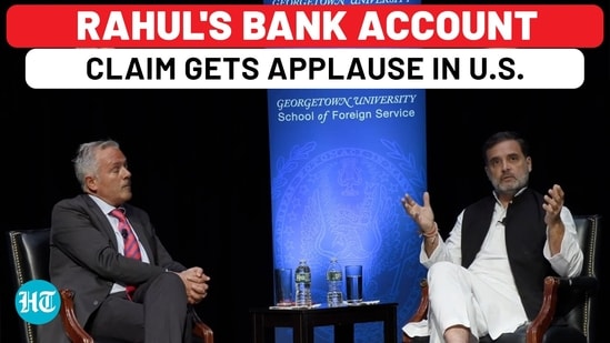 USA: Rahul Gandhi's Big Bank Account Revelation Gets Applause USA: Rahul Gandhi's Big Bank Account Revelation Gets Applause