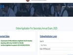 BSEB Bihar Board 10th Exam 2025 registration begins, direct link here 