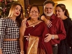 Malaika Arora, Amrita Arora with their parents Jyoce Polycarp and Anil Arora. Malaika Arora, Amrita Arora with their parents Jyoce Polycarp and Anil Arora.