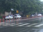Screengrab of a visual from the India Gate area in Delhi (PTI)