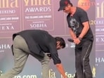 Shah Rukh Khan and Rana Daggubati at the IIFA 2024 pre-event.