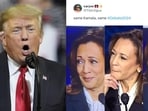 Vice President Harris's facial expressions during the debate goes viral