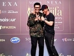 Shah Rukh Khan teased Karan Johar at the IIFA 2024 pre-event. Shah Rukh Khan teased Karan Johar at the IIFA 2024 pre-event.