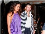 Priyanka Chopra, for the weekend outing with husband Nick Jonas, chose a sleek silk dress, while Nick looked sharp in a casual ensemble. Priyanka Chopra, for the weekend outing with husband Nick Jonas, chose a sleek silk dress, while Nick looked sharp in a casual ensemble.
