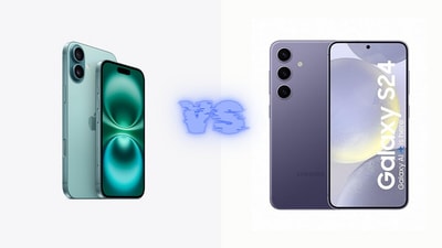 Check out the detailed specs comparison between the iPhone 16 and Samsung Galaxy S24. (Apple/ Amazon)
