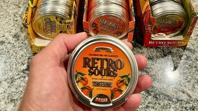Retro Sours comes in three fan-favourite flavours-citrus, mango and tangerine. (X/Iconic Candy) Retro Sours comes in three fan-favourite flavours-citrus, mango and tangerine. (X/Iconic Candy)
