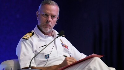 NATO's Chair of the Military Committee Admiral Rob Bauer listens during the plenary session of the Seoul Defense Dialogue 2024 in Seoul, South Korea, Wednesday, Sept. 11, 2024. (AP) NATO's Chair of the Military Committee Admiral Rob Bauer listens during the plenary session of the Seoul Defense Dialogue 2024 in Seoul, South Korea, Wednesday, Sept. 11, 2024. (AP)