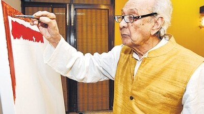 Artist SH Raza (File Photo) Artist SH Raza (File Photo)