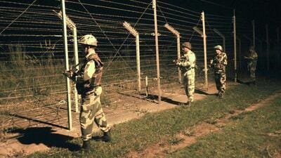 BSF said its troops were on high alert. (HT PHOTO/Representative)