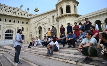 File photo of the walk at Bada Imambara