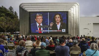 In their first debate on Tuesday, VP Kamala Harris and ex-President Donald Trump stuck to the usual political stuff. (AFP photo) In their first debate on Tuesday, VP Kamala Harris and ex-President Donald Trump stuck to the usual political stuff. (AFP photo)