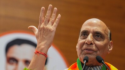 Defence Minister Rajnath Singh (PTI file photo) Defence Minister Rajnath Singh (PTI file photo)