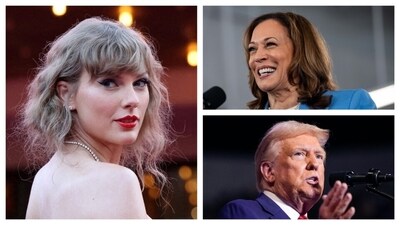 Taylor Swift, a self-declared 'childless cat lady', has endorsed Kamala Harris for president of the United States over Donald Trump. (File Photos) Taylor Swift, a self-declared 'childless cat lady', has endorsed Kamala Harris for president of the United States over Donald Trump. (File Photos)