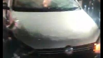 The car was seized from the spot, said police. (Sourced)