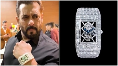 “I never let anyone try on my Billionaire, but for Salman Khan I made an exception,” Jacob Arabo wrote in the caption. (Instagram/@jacobarabo, jacobandco) “I never let anyone try on my Billionaire, but for Salman Khan I made an exception,” Jacob Arabo wrote in the caption. (Instagram/@jacobarabo, jacobandco)