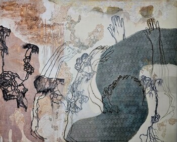 This group art exhibition is curated by Georgina Maddox and Anu Bajaj.