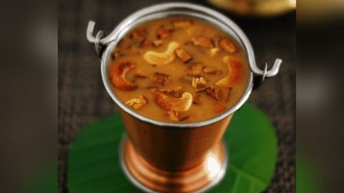 Parippu Payasam is a comforting dessert made with lentils, jaggery, and coconut milk (Pinterest) Parippu Payasam is a comforting dessert made with lentils, jaggery, and coconut milk (Pinterest)