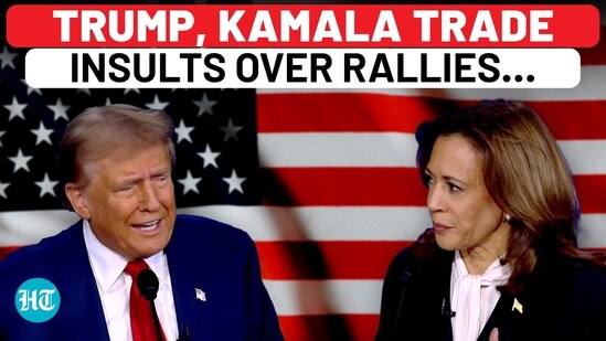 Trump, Kamala Exchange Jibes Over Rallies; ‘She Pays People To Attend…’