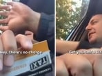 This image shows a driver who refused to charge cab fare to a family taking their kid to the hospital. This image shows a driver who refused to charge cab fare to a family taking their kid to the hospital.