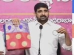 BRS MLA P Kaushik Reddy said he wanted to send sarees and bangles as ‘gifts’ to the defectors. BRS MLA P Kaushik Reddy said he wanted to send sarees and bangles as ‘gifts’ to the defectors.