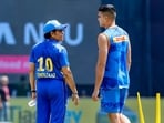 The only cricketer to play with both Sachin Tendulkar and Arjun Tendulkar is Piyush Chawla.
