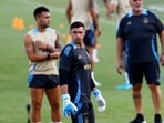 Emiliano Martinez was a frustrated figure at the end of the match which Argentina lost 2-1. 
