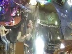 Horrifying video shows alleged drunk driver crashing truck into Arizona social club (@trentonhooker/X) Horrifying video shows alleged drunk driver crashing truck into Arizona social club (@trentonhooker/X)