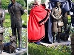 Queen Elizabeth's new statue, unveiled beside Prince Philip's, blasted as ‘offensive’ (Antrim and Newtownabbey Borough/Facebook)